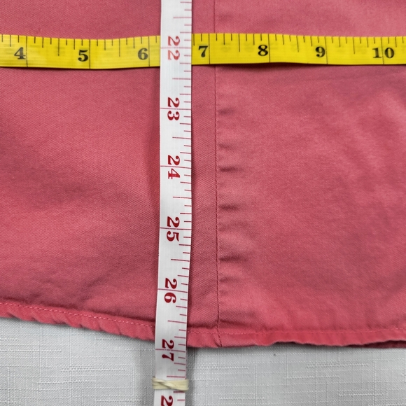 CE Schmidt Workwear Coral Pink SHIRT Womens Size L Button Up Fit For Her Pockets - Picture 10 of 16
